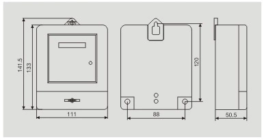 22 Dds-2L Series Single Phase Electronic Energy Meter