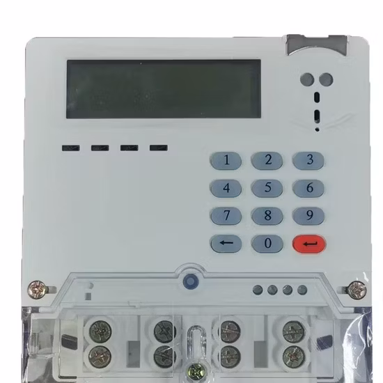 DDZY876 STS Prepayment Single Phase Two Wire Split Keypad Electronic Smart Energy Meter
