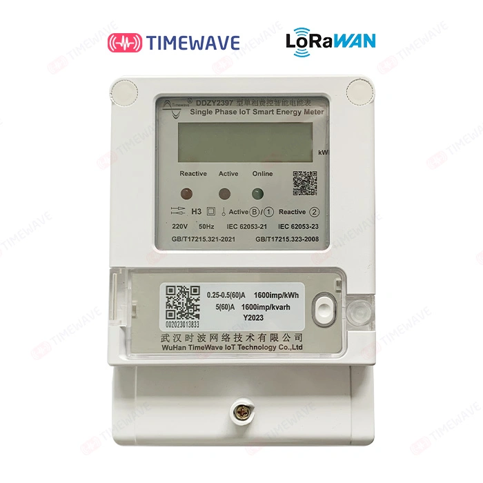 Remote Control Smart Energy Meter, Watt Hour Meter with Ami/AMR Solution