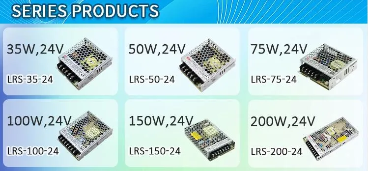 Meanwell Brand Meanwell 350W 24V Switching Mode Power Supply for Industrial Application