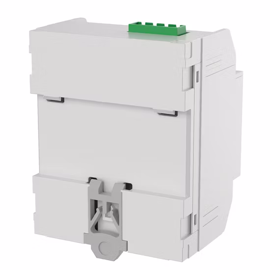 2 pôles DDS986 couleur grise monophasé rail DIN compteur électronique numérique avec petite taille