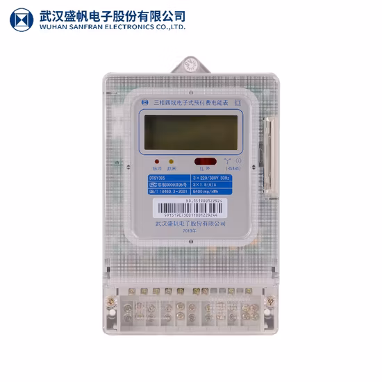 Compteur électronique à prépaiement par carte de compteur d'énergie intelligent prépayé